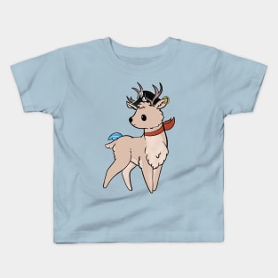 Cute Pirate Deer Kids T-Shirt